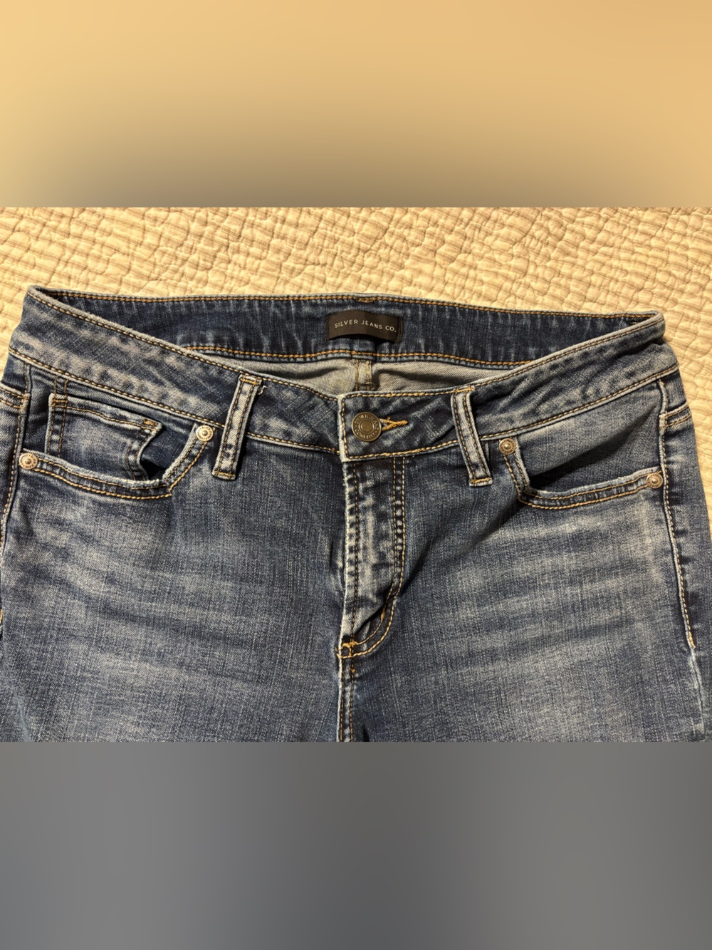 Silver Jeans Women's Medium Blue Stretch Denim Jeans